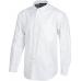 Camisa desportiva de algodão em tecido Oxford com gola abotoada