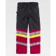 Calça anti-frio com tecido de camada dupla e fitas refletoras