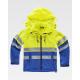 Casaco Workshell Combinado com Fitas Refletoras