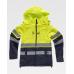 Casaco Workshell Combinado com Fitas Refletoras