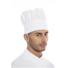 Gorro cozinheiro em sarja poliéster-algodão