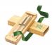 Conjunto de esferográfica e lapiseira em bambu com estojo - Bamfiber Set