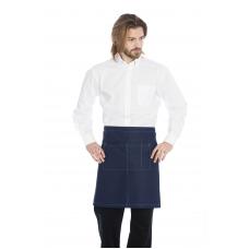 Avental de cintura em sarja poliéster-algodão