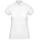 Polo B&C Inspire Women 170g - 100% Algodão Orgânico branco