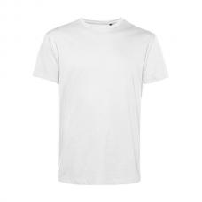 T-shirt B&C #Organic E150 Men 150g - Branco