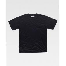 T-shirt de alta visibilidade de manga curta em poliéster