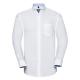 Camisa manga comprida Oxford homem, 100% algodão orgânico