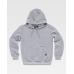 Sweatshirt básica com capuz e cordão ajustável