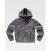 Sweatshirt combinada com capuz