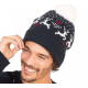 Gorro de Inverno com Motivos de Renas