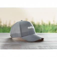 Boné de baseball com 5 painéis em tecido 100% cânhamo - NAIMA CAP