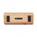Alto-falante estéreo sem fio 5.0 em ABS com caixa de madeira de bambu - SPEAKBOX