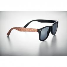 Óculos de sol clássicos e estilosos com proteção UV400 e braços em cortiça - PALOMA