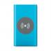 Power Bank de alumínio com carregamento sem fios 4000 mAh - POWER&WIRELESS