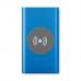 Power Bank de alumínio com carregamento sem fios 4000 mAh - POWER&WIRELESS