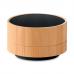 Coluna sem fio 4.2 em ABS com caixa de bambu - SOUND BAMBOO