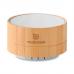 Coluna sem fio 4.2 em ABS com caixa de bambu - SOUND BAMBOO