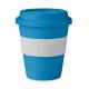 Caneca em 50% fibra de bambu e 50% em PP com pega em silicone - Denali