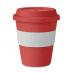 Caneca em 50% fibra de bambu e 50% em PP com pega em silicone - Denali