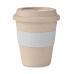 Caneca em 50% fibra de bambu e 50% em PP com pega em silicone - Denali