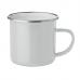 Caneca Vintage de Metal - Plateado