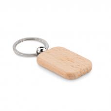 Porta-chaves de madeira retangular -POTY WOOD