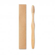 Escova de dentes em cabo de bambu e pincel em nylon - DENTOBRUSH