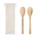 Conjunto de utensílios de salada de bambu - MAYEN SET