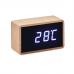Despertador de exibição de tempo em LED branco - MIRI CLOCK