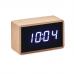 Despertador de exibição de tempo em LED branco - MIRI CLOCK
