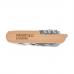 Canivete multifunções em aço inoxidável com superfície de bambu - LUCY LUX