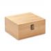Copo de uísque de luxo em caixa de presente de bambu - INVERNESS