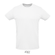 T-shirt Unissexo Desportiva  - Sol's Sprint Branco