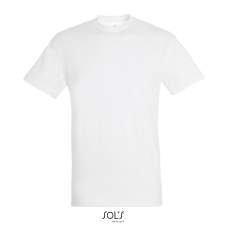 T-shirt Unissexo de Gola Redonda - Sol's Regent Branco