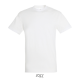 T-shirt Unissexo de Gola Redonda - Sol's Regent Branco