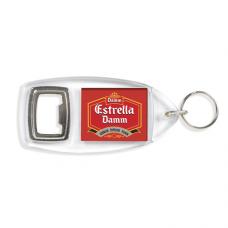 Abre-cápsulas porta-chaves