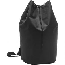 Saco mochila com bolso, em P-600D