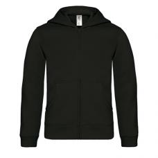 Casaco Sweat B&C Hooded Full Zip Kids 280g - 80% Algodão escovado / 20% Poliéster