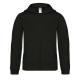 Casaco Sweat B&C Hooded Full Zip Kids 280g - 80% Algodão escovado / 20% Poliéster