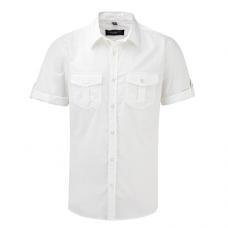 Camisa Manga Curta Homem - 100% Sarja - Algodão